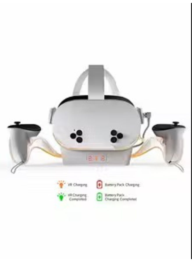 DOBE Charging Dock for Meta Quest 2 / 3 / 3s - Image 4